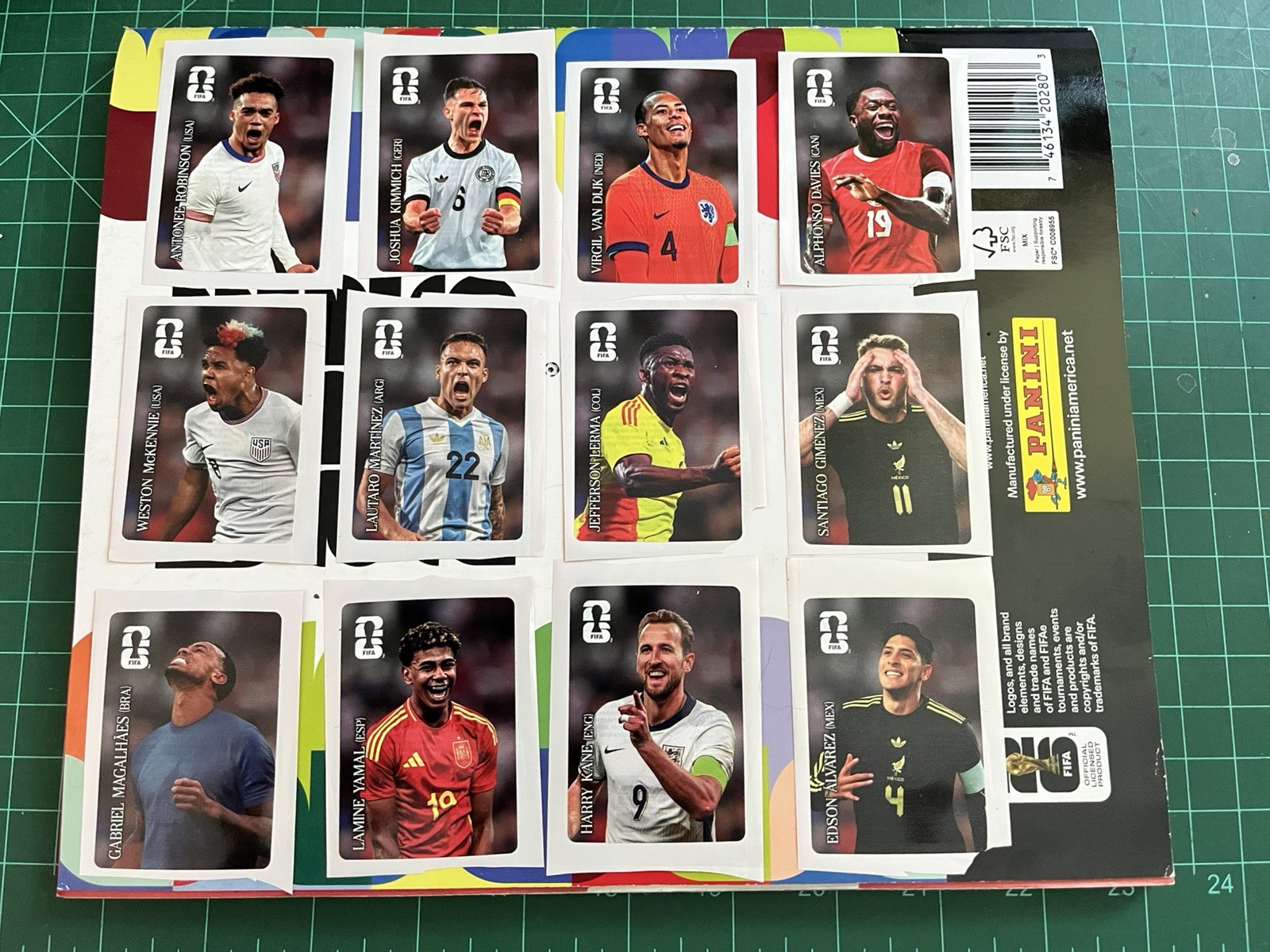 Panini FIFA World Cup 2026 USA . 12 (Set) Coca Cola Sticker’s.