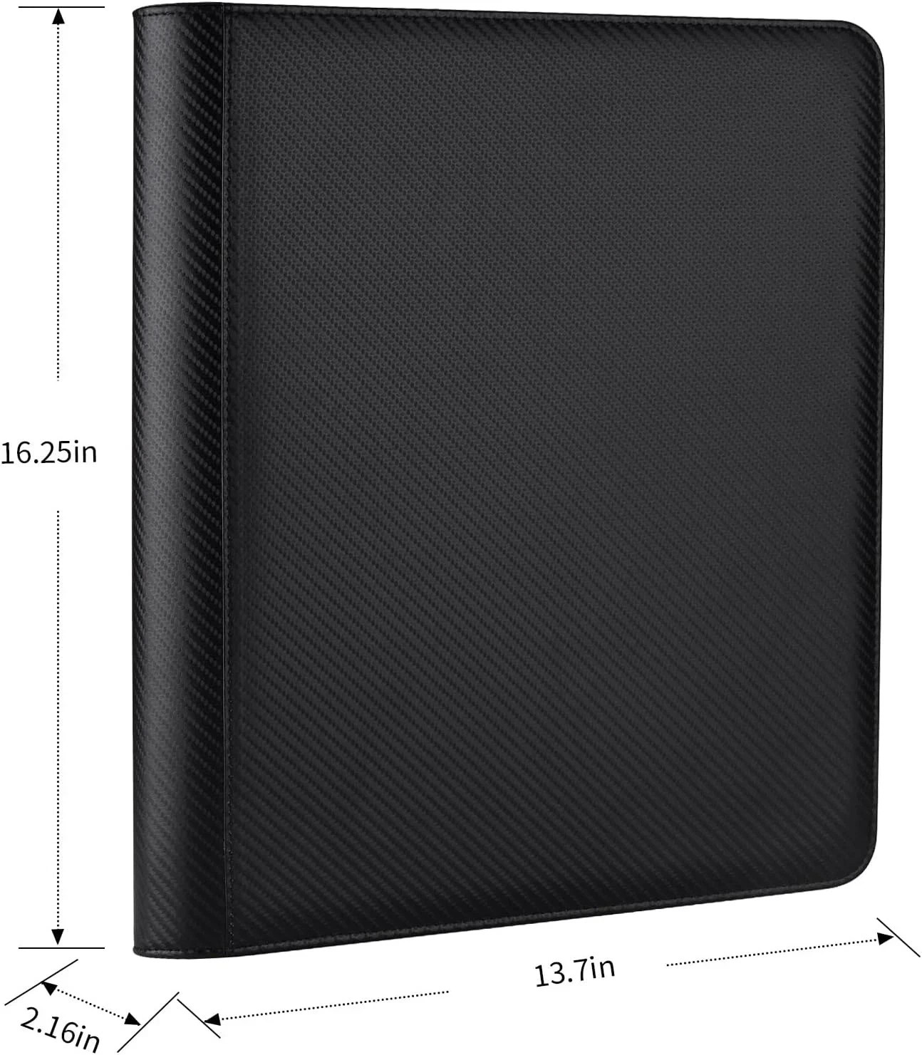 Toploader Binder, Holds 288 Toploaders, 9 Pocket Top Loader Binders