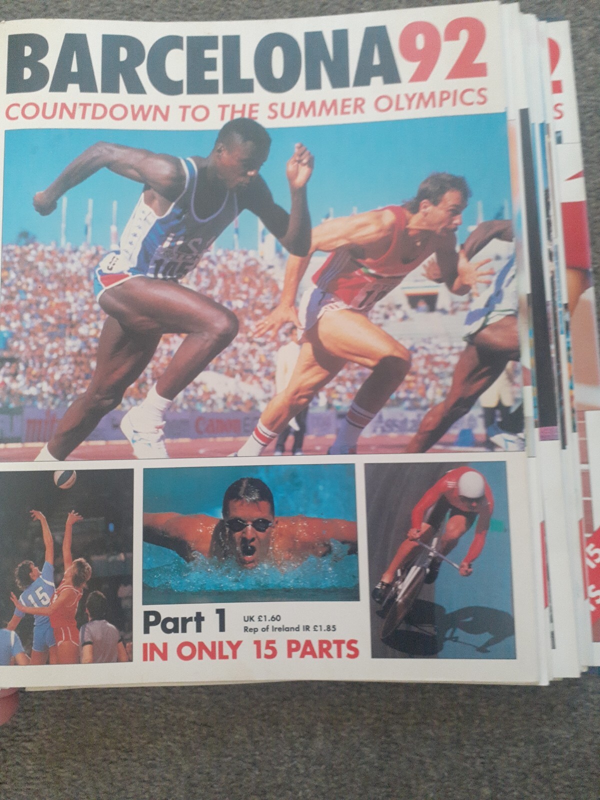 BARCELONA 92 – COUNTDOWN TO THE SUMMER OLYMPICS – 15 PART SERIES – COMPLETE