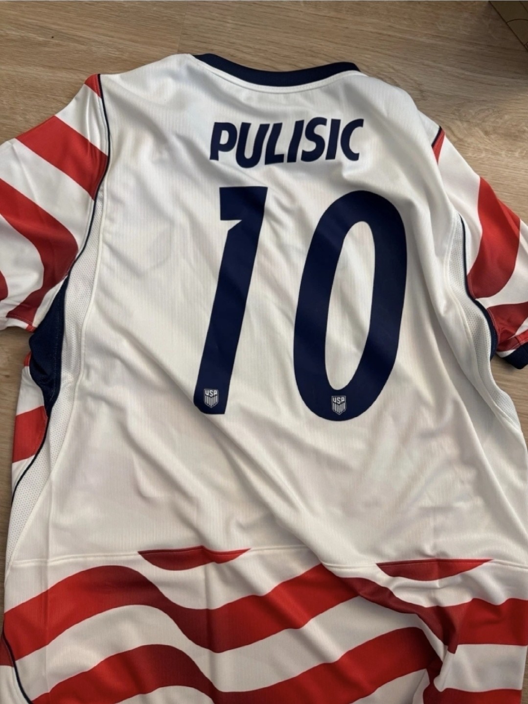 🔥 Christian Pulisic 🔥#10 Nike USA Soccer USMNT Jersey Men’s XL (FREE SHIPPING)