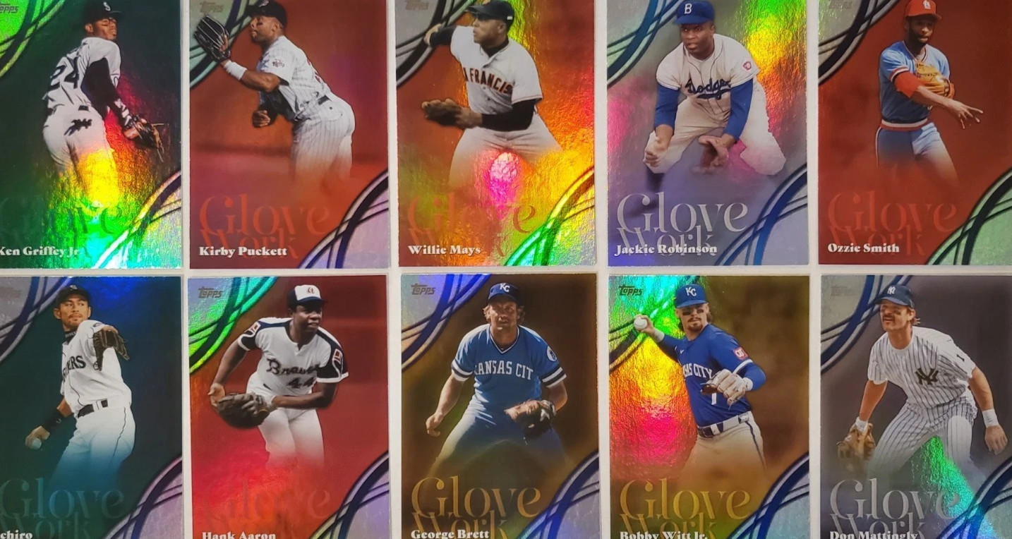 2026 Topps Series 2 Baseball GLOVE WORK Complete Set 1-65