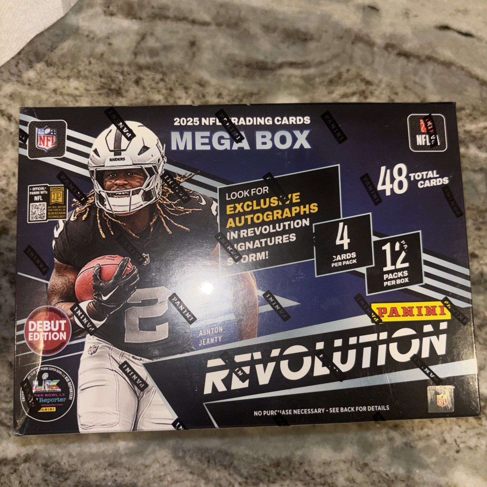 2025 Panini Revolution Football Mega Box Sealed New