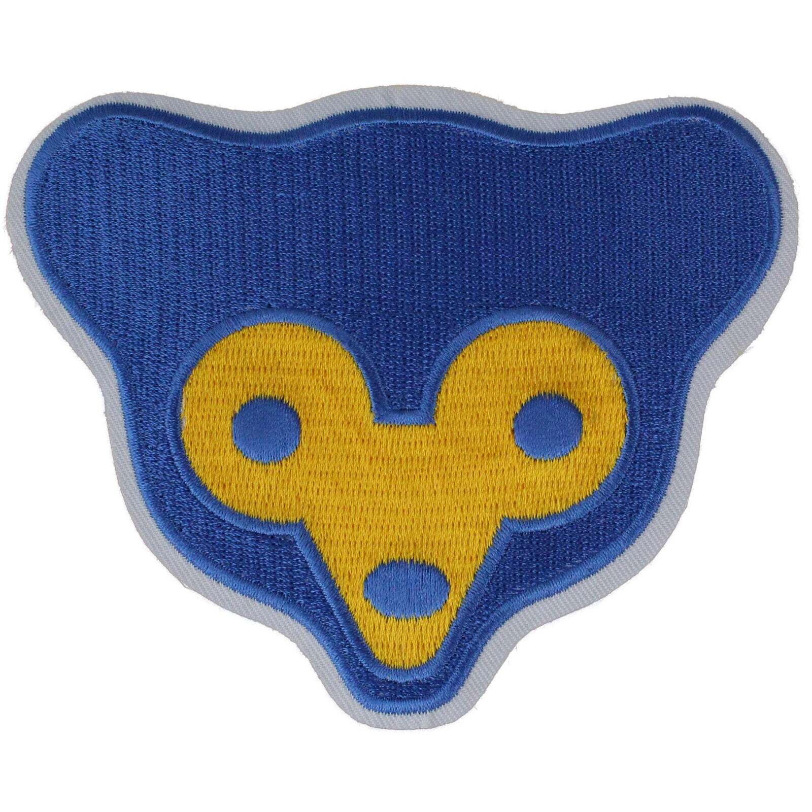 Chicago Cubs Bear Face 1960’s Retro Old Sleeve Emblem Patch Jersey MLB Logo