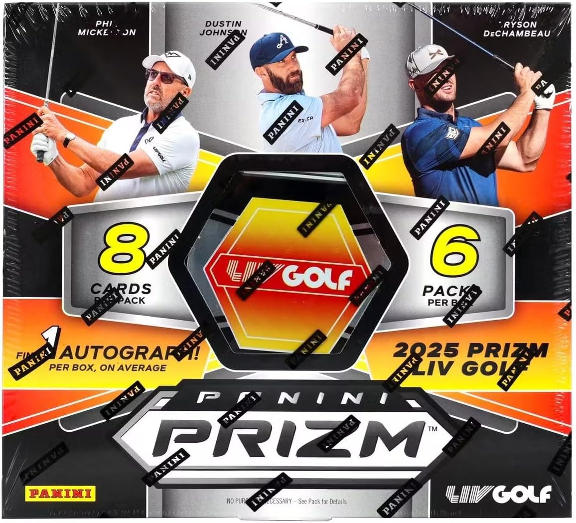 2025 Panini Prizm LIV Golf Hobby Box