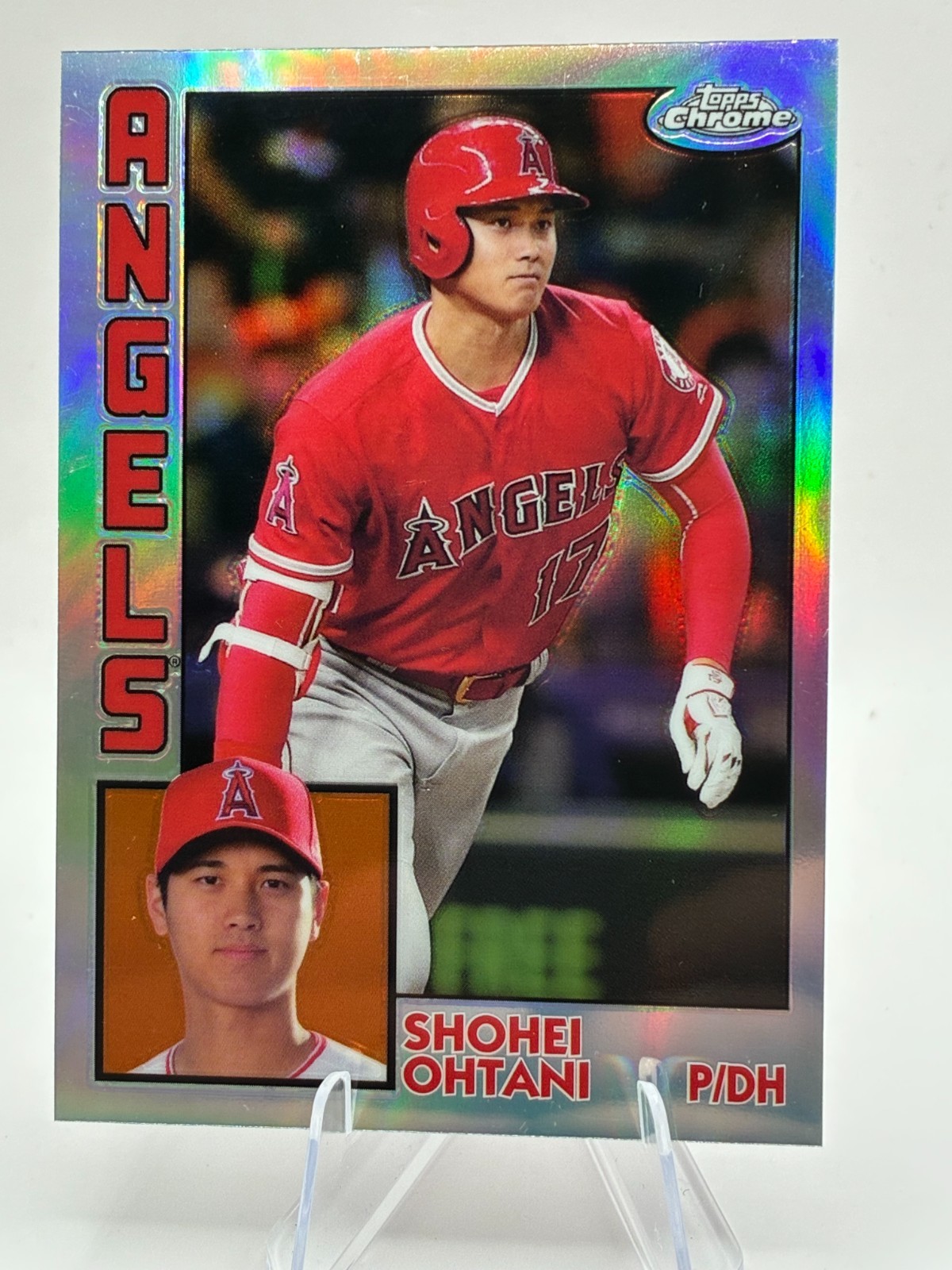 2019 Topps Chrome – 1984 Topps Shohei Ohtani #84TC-25 Refractor