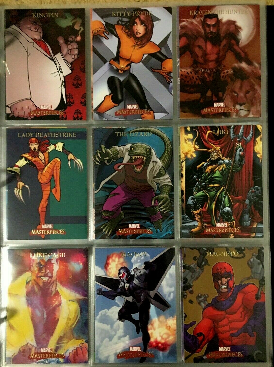 MARVEL MASTERPIECES (2007, Skybox) Base Cards Pick 1 From List