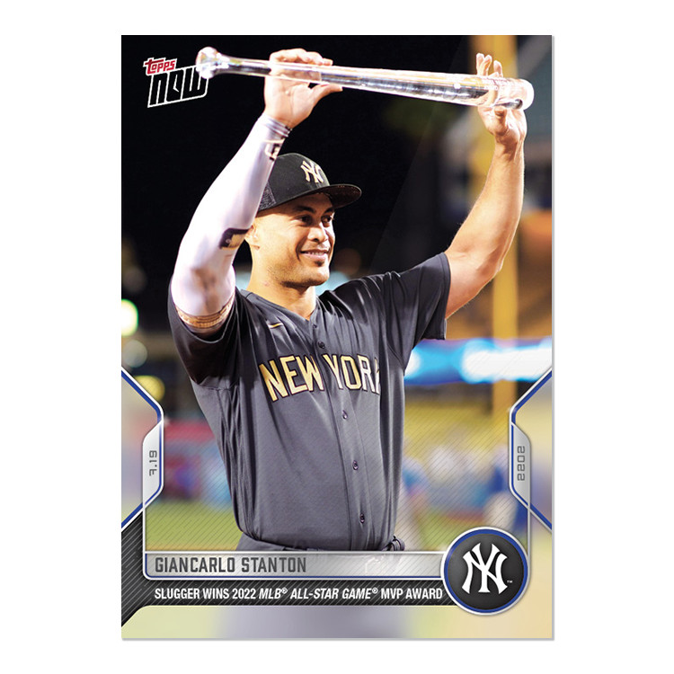 2022 Topps NOW # 575 Stanton MVP 2022 All Star Game – Free Shipping Always!