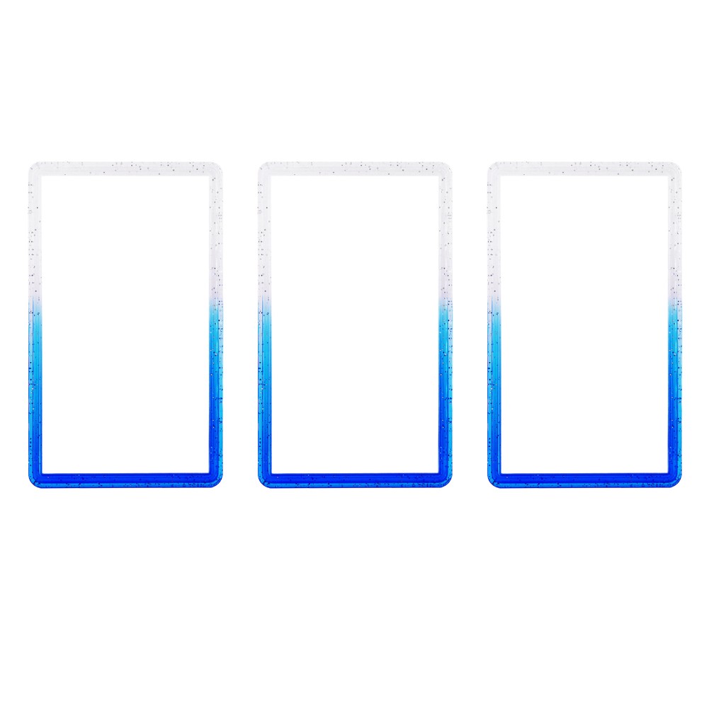 3-30 Pack Gradient For PSA Graded Card TPU Slab Bumper Guard Protector Stackable