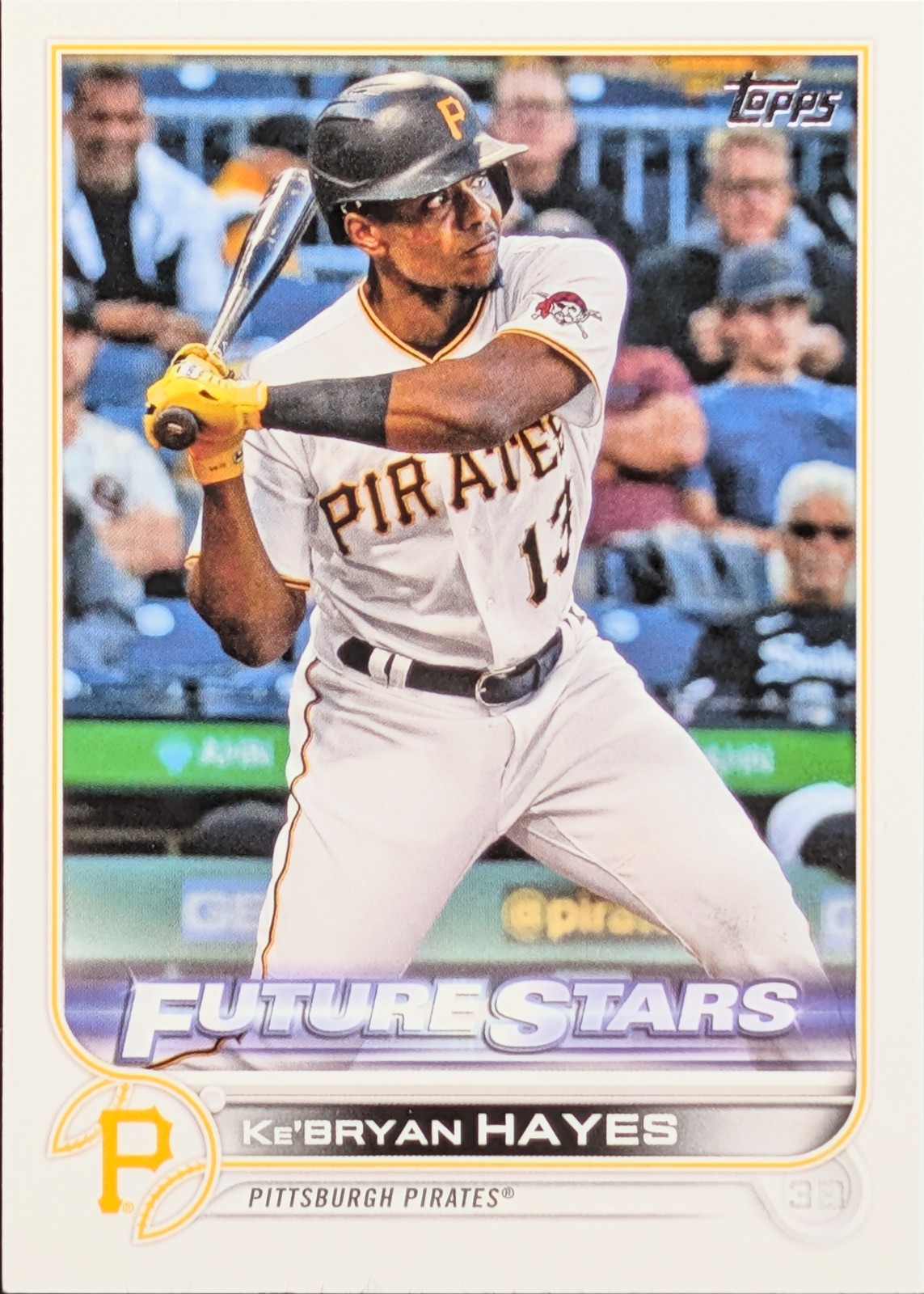 2022 Topps #56 Ke’Bryan Hayes Pittsburgh Pirates FS BASE: Batting