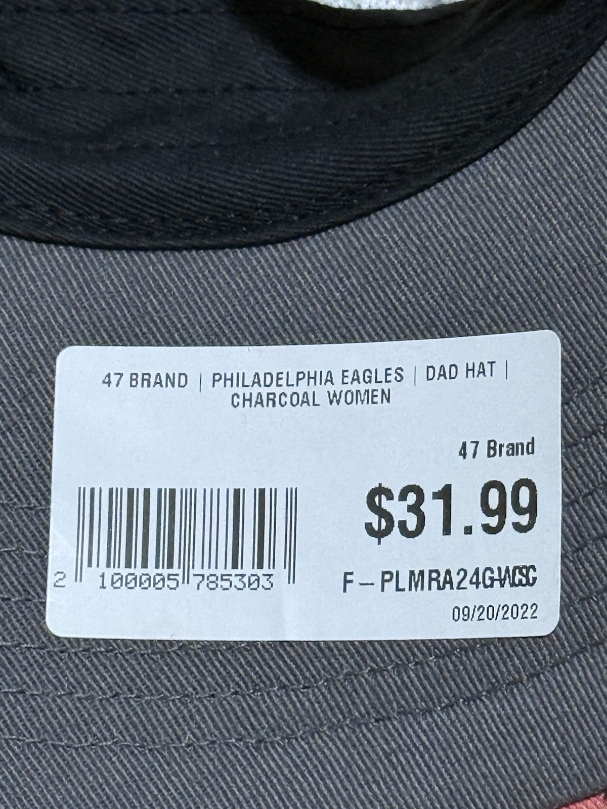 ’47 BRAND NFL PHILADELPHIA EAGLES MULTI COLOR FLORAL WOMENS STRAPBACK HAT CAP