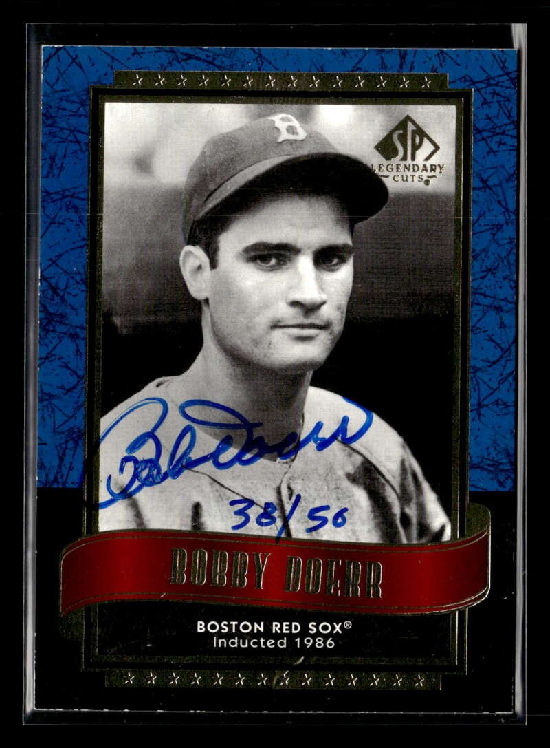 2004 SP Authentic Bobby Doerr #15 Buybacks Auto Autograph /50 RP701