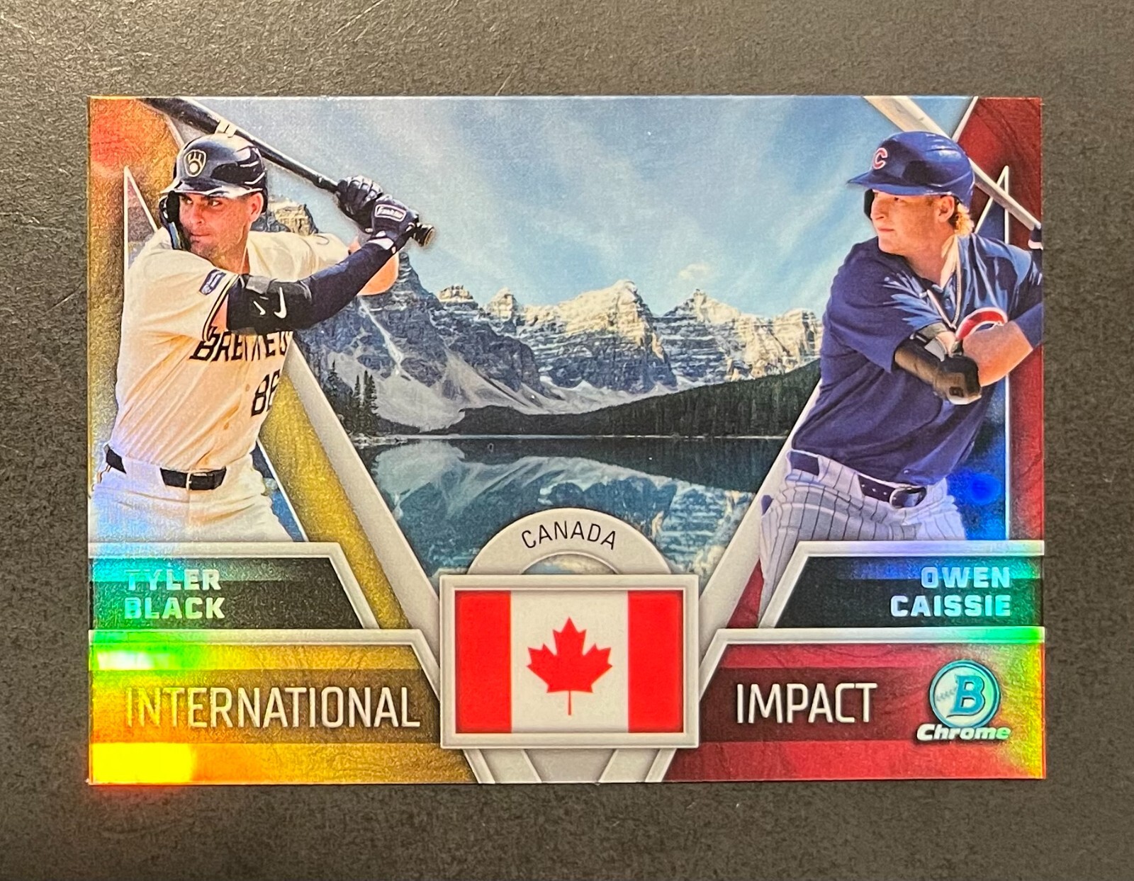 ⚾(you pick) 2024 Bowman CHROME, International Impact Inserts🔴🔵🟡🟢