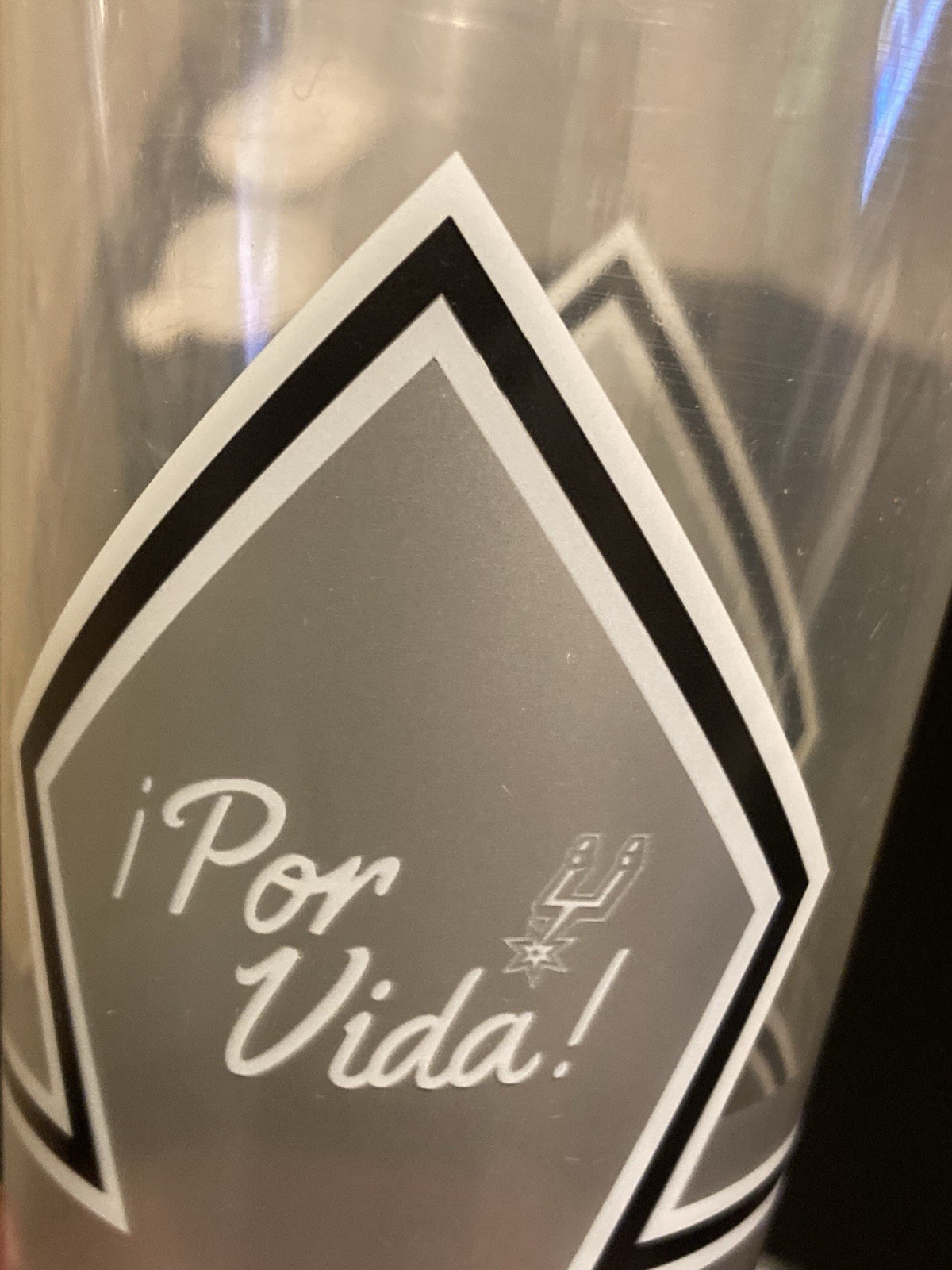 Plastic San Antonio Spurs Cups Souvenirs 2 Por Vida! Cups -20 oz, 5 -8 oz Cups
