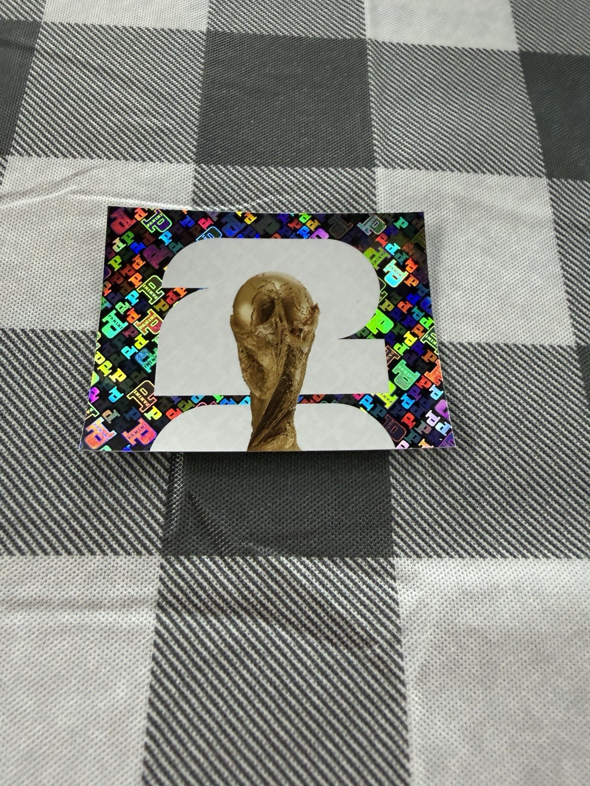 Panini FIFA World Cup 2026 Sticker FWC1 Trophy Top Holo Foil Rare
