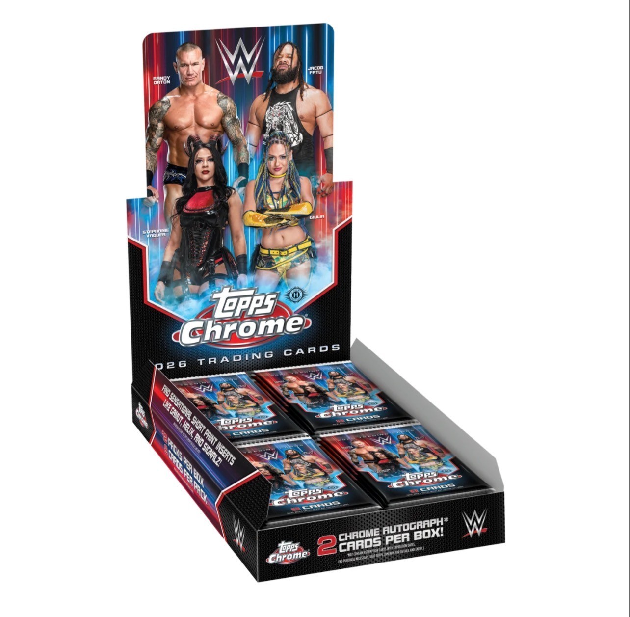 2026 Topps Chrome WWE – Base Set 1-200 – Pick Your Card – Complete Your Set