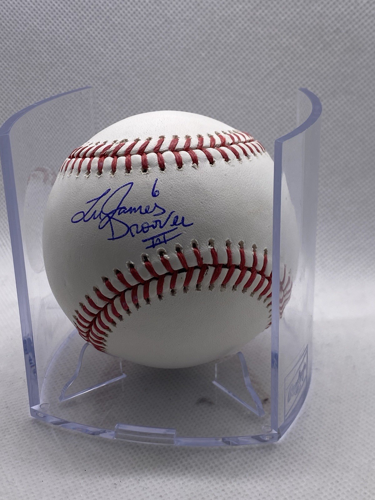 Gino LuJames Groover Signed Baseball Ball ROMLB – ARIZONA DIAMONDBACKS