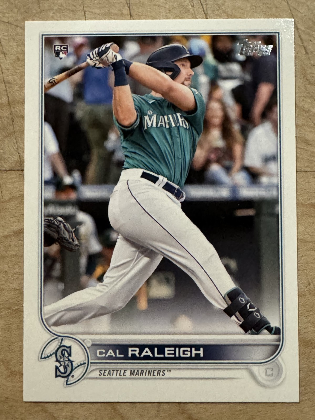 2022 Topps Cal Raleigh RC #277 Seattle Mariners