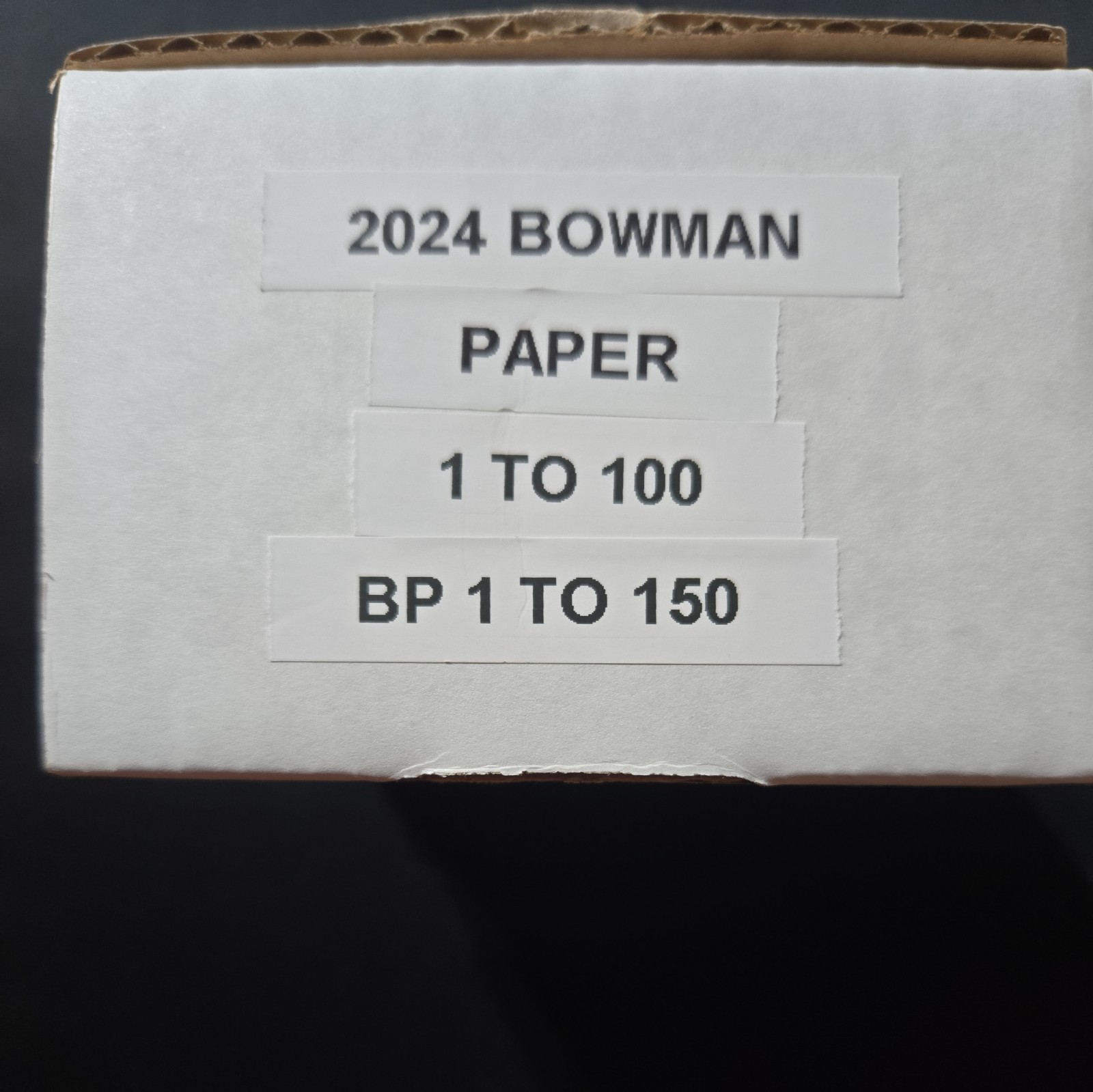 2024 Bowman Baseball Complete Prospect & Veteran Base Set 1-100 & BP1-BP150