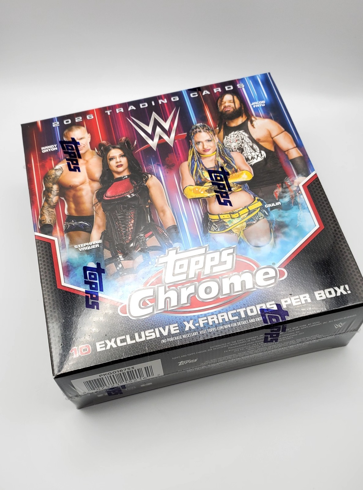 2026 Topps Chrome WWE – MEGA BOX – Factory Sealed