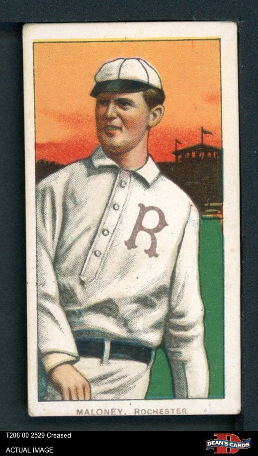 1909 T206 Billy Maloney Eastern League – Rochester 3 – VG