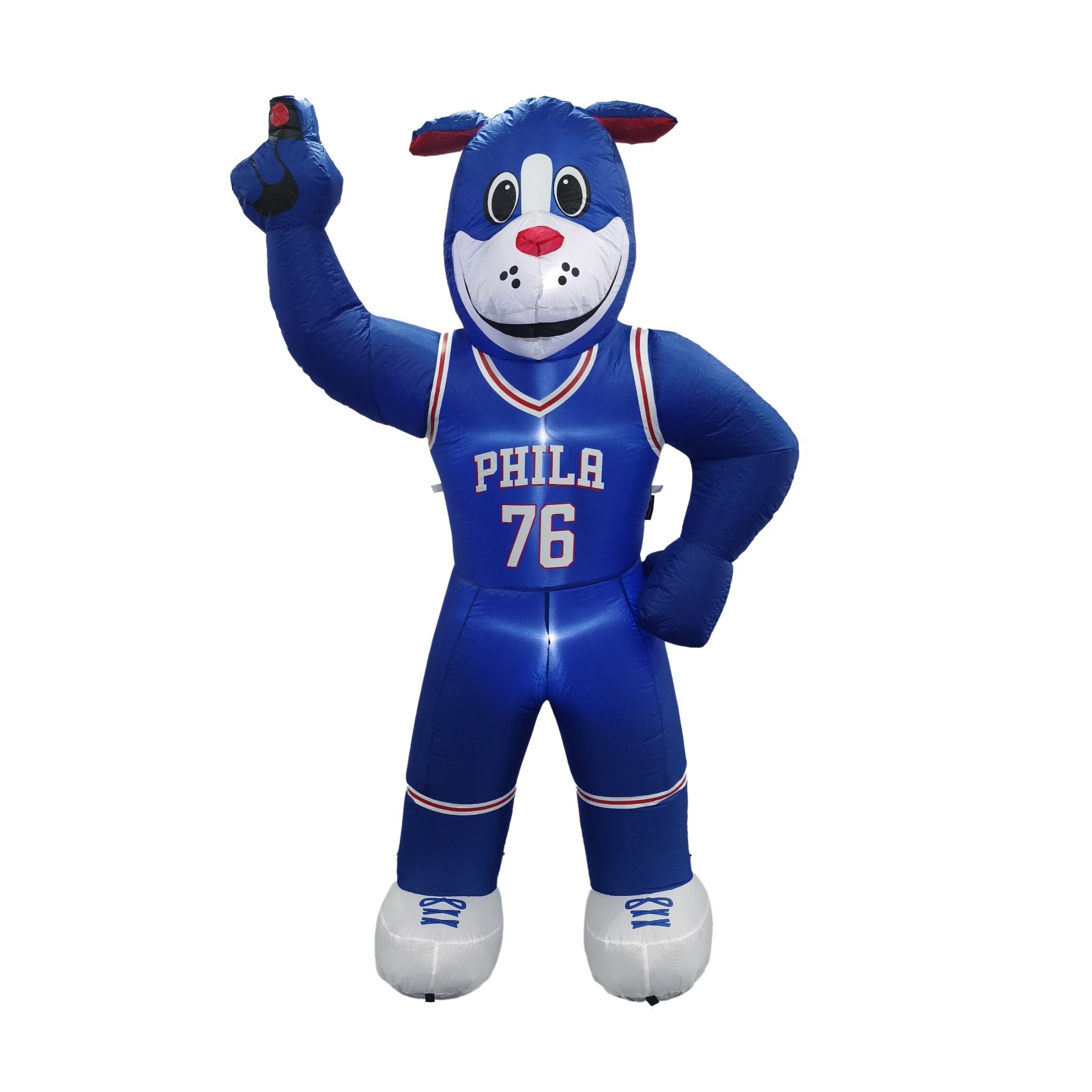 Philadelphia 76ers 7 Ft Tall Inflatable “Franklin” Mascot for Holiday Decoration