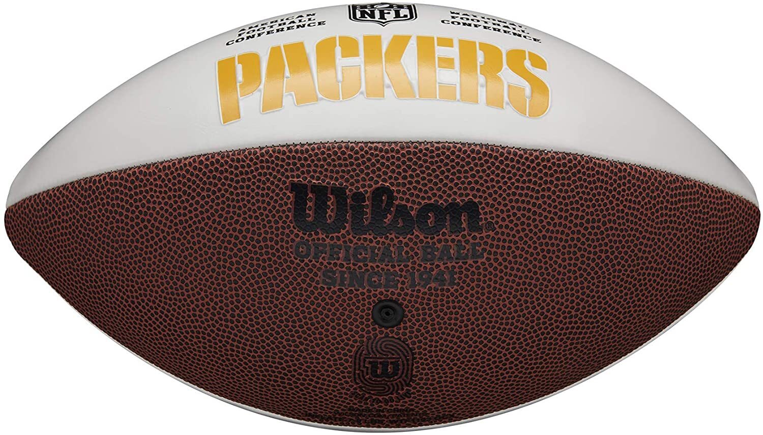 Green Bay Packers Full Size Official Autograph Signature Series White Football