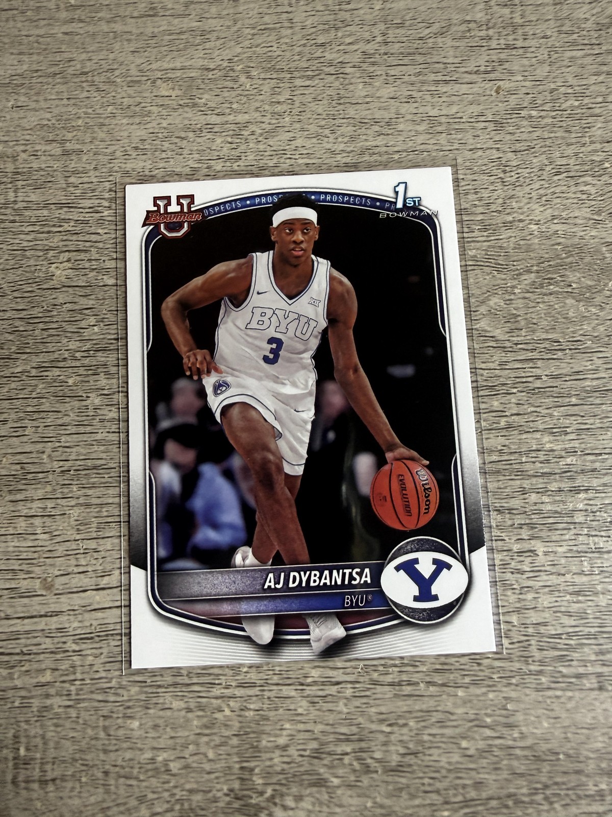 2025-26 Bowman #BPP-1 AJ Dybantsa 1st Bowman RC BYU