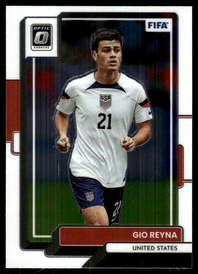 Gio Reyna 2022-23 Donruss #170 USA AutographDen