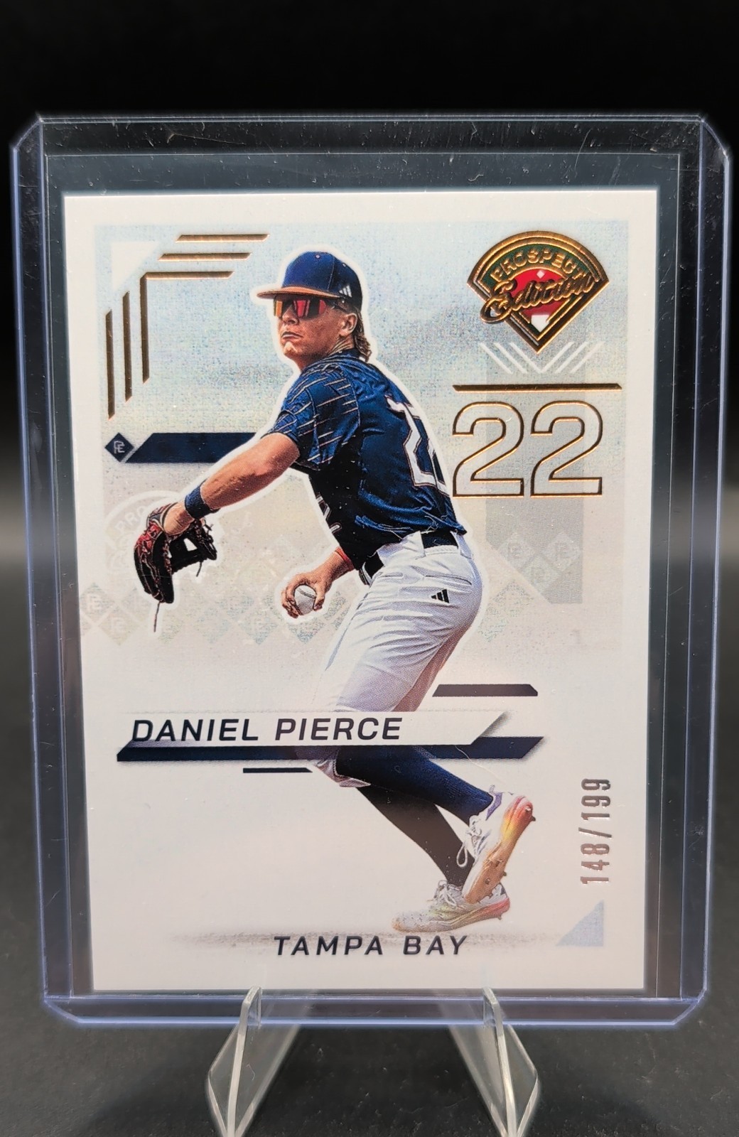 2025 Panini Prospect Edition – Daniel Pierce #196 Bronze /199 (RC)