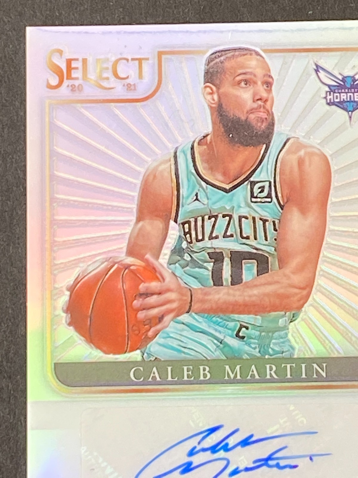Caleb Martin 2020-21 Panini Select #YES-CMA Youth Explosion Auto Silver Prizm