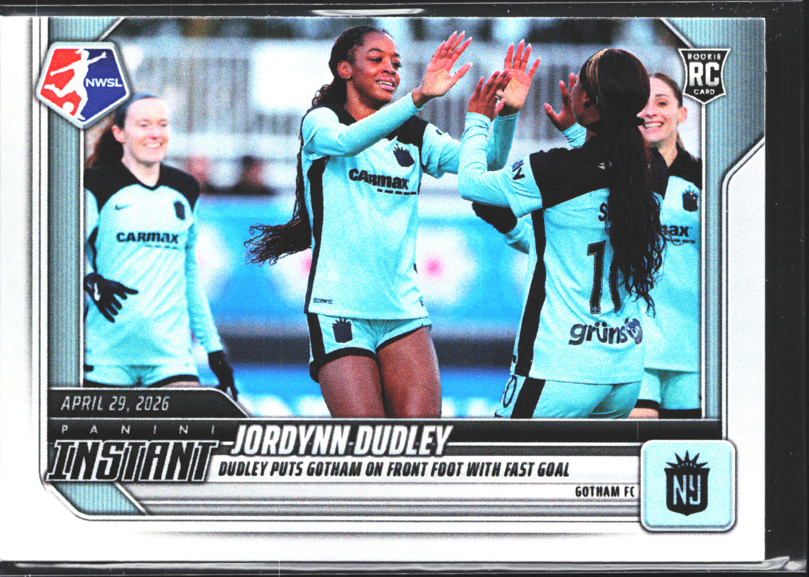 Jordynn Dudley 1st Ever Rookie Card RC Short Print Only /91 Made! Gotham 2026