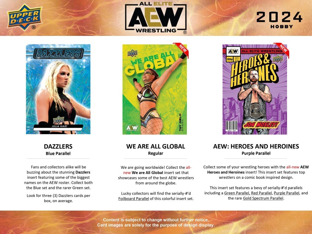 2024 Upper Deck AEW Wrestling Hobby Box