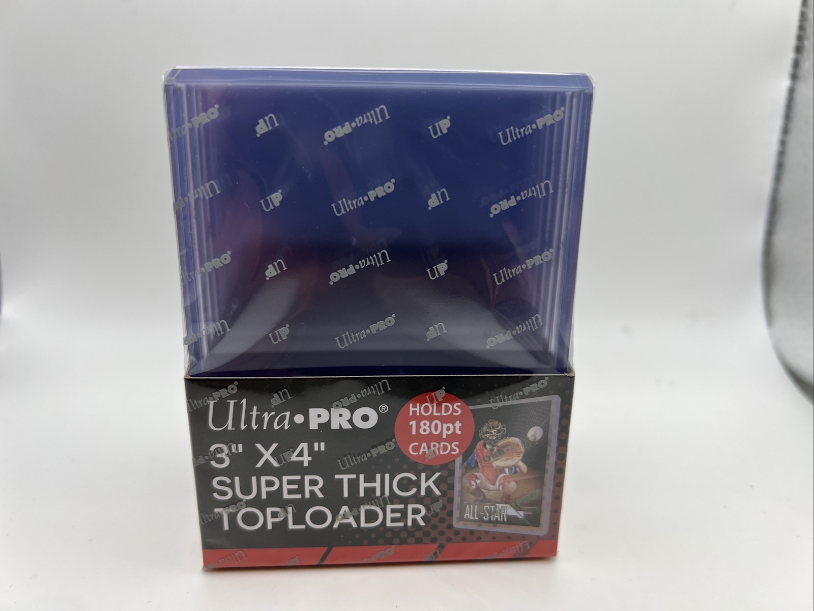 Ultra Pro 3X4 Super Thick Toploaders 180pt Point 1 Pack of 10 for Thick Cards