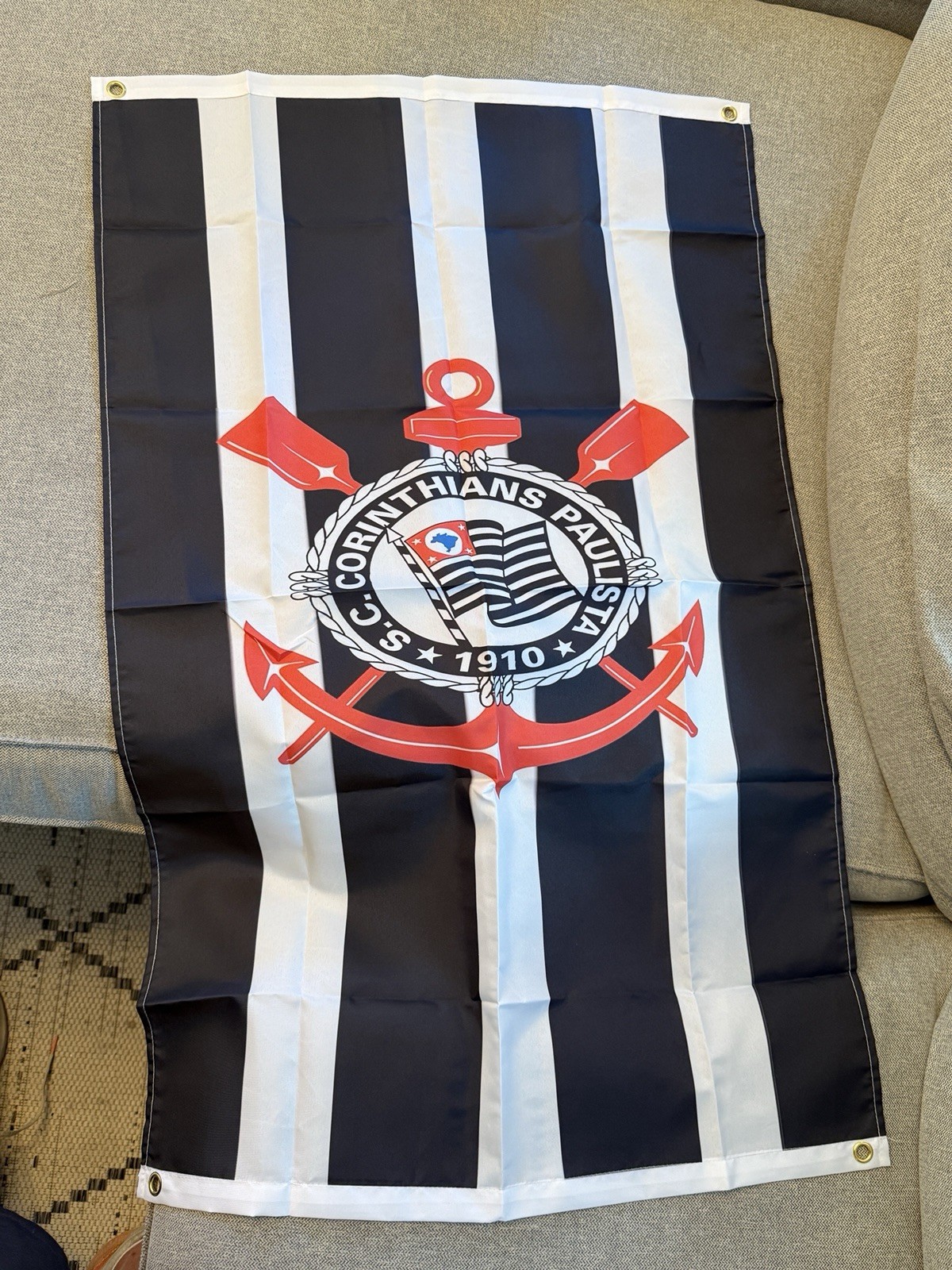 SC Corinthians Paulista Flag | Bandeira São Paulo Futbol Brasil Brazil Soccer