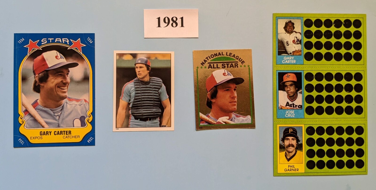U Pick from over 200 different Gary Carter items – Oddball & More