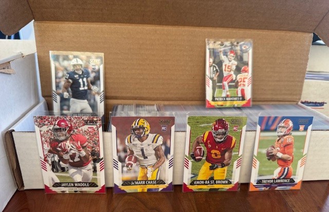 2021 Panini Score Football Complete Set 1 – 400 + Insert Sets (6) Lawrence NM