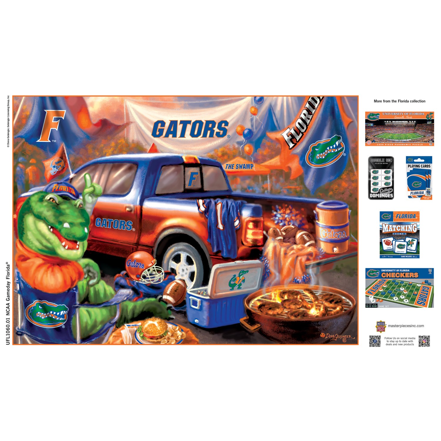 MasterPieces – Florida Gators – NCAA Gameday 1000 Piece Jigsaw Puzzle
