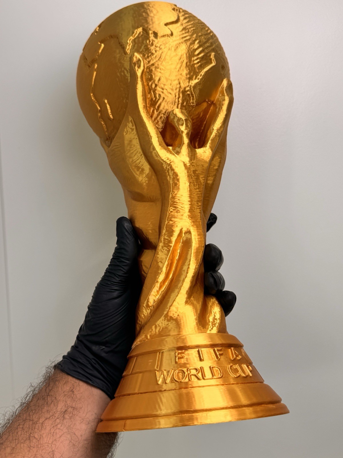 14.5” World Cup Trophy Replica Gold Soccer Cup 3D Printed TikTok 2026 Champions