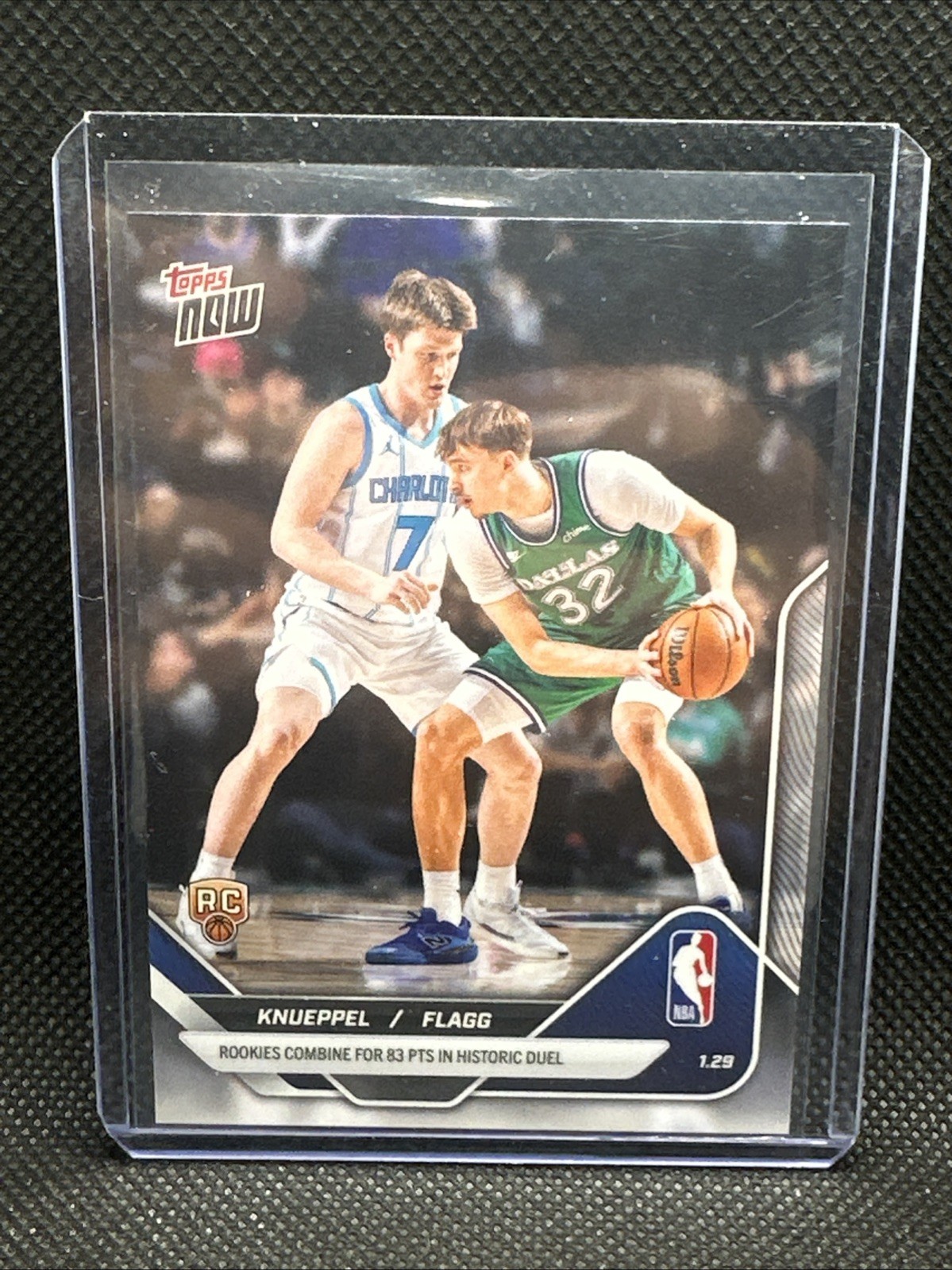 Kon Knueppel / Cooper Flagg RC 2025-2026 NBA Topps NOW #152