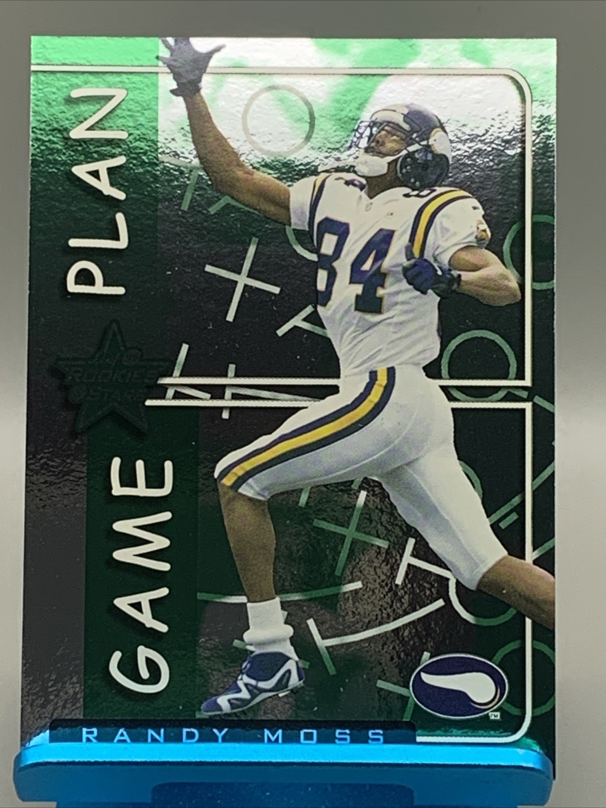 1999 Leaf Rookies & Stars – Game Plan Randy Moss #GP-20 /2500 Vikings Sharp!