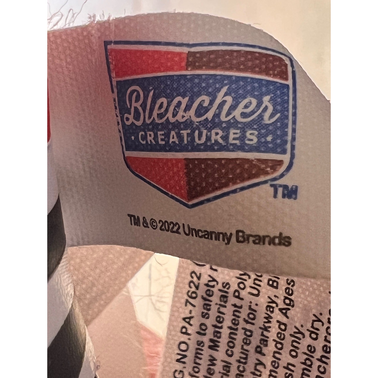 Bleacher Creatures Chicago Blackhawks Tommy Plush Mascot Doll 10 inch