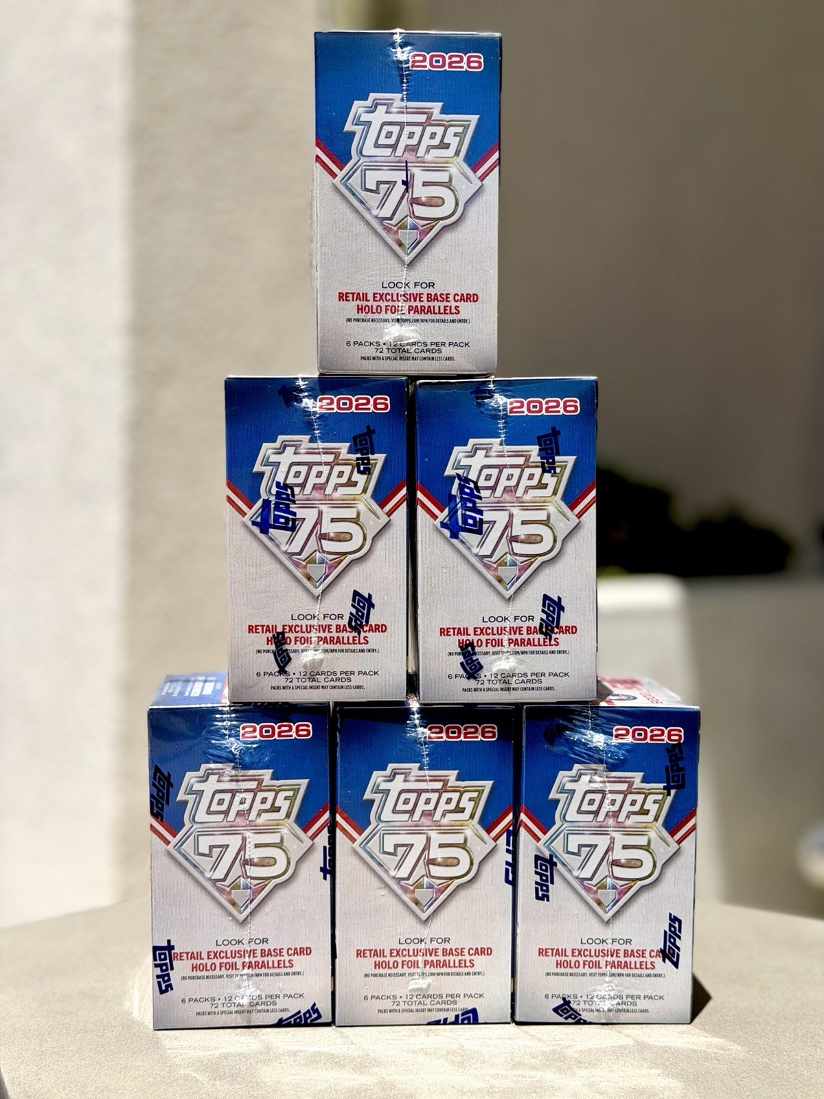 2026 Topps Series 2 Baseball Value Box Factory Sealed (72 Cards)