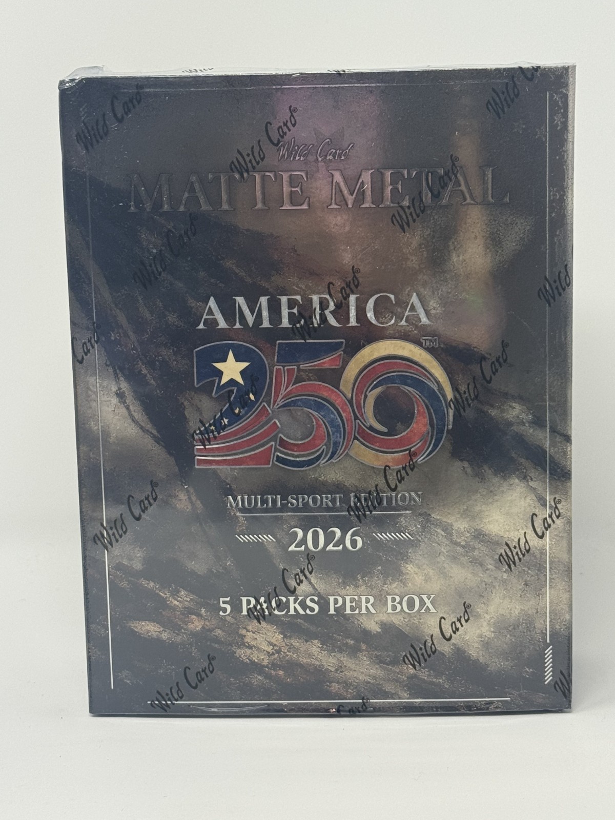 2026 Wild Card Matte Metal Multi-Sport America 250 Special Edition Sealed Box