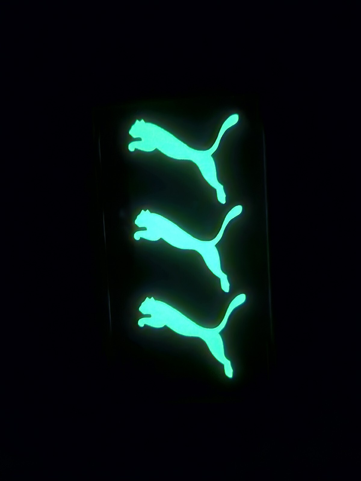 GLOW IN THE DARK Under Armour/Nike/Adidas Logo IronOn Decal/ FREE SHIPPING in US