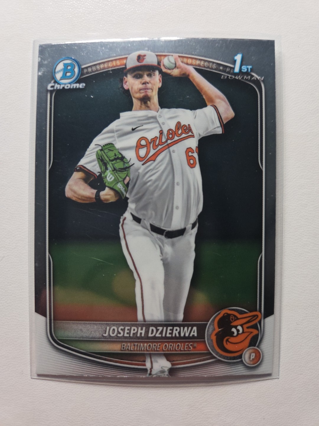 2025 Bowman Chrome 1st Joseph Dzierwa BDC-186 Orioles