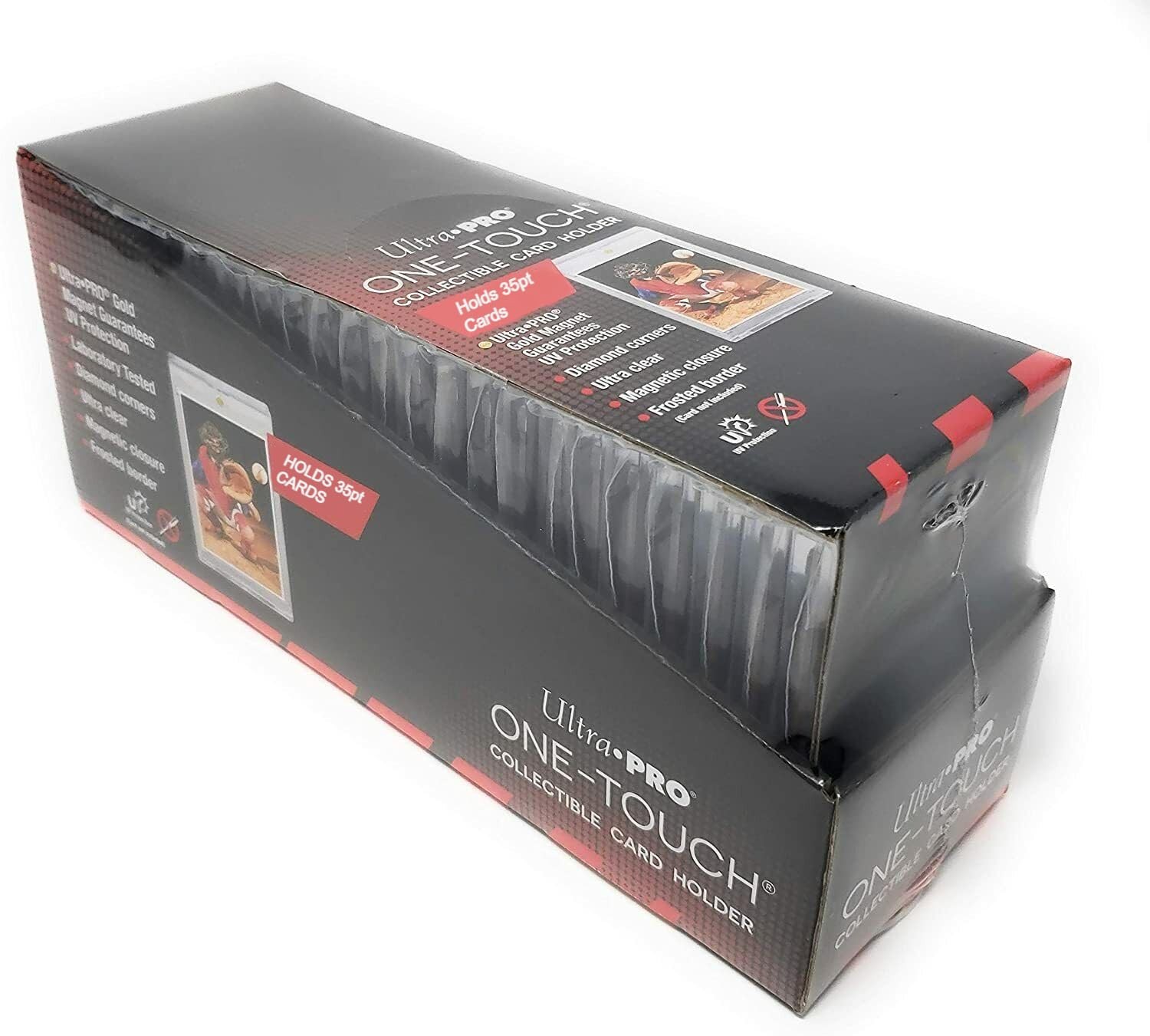 ONE TOUCH Card Holders 35 Count Premium Trading Card Protection and Display