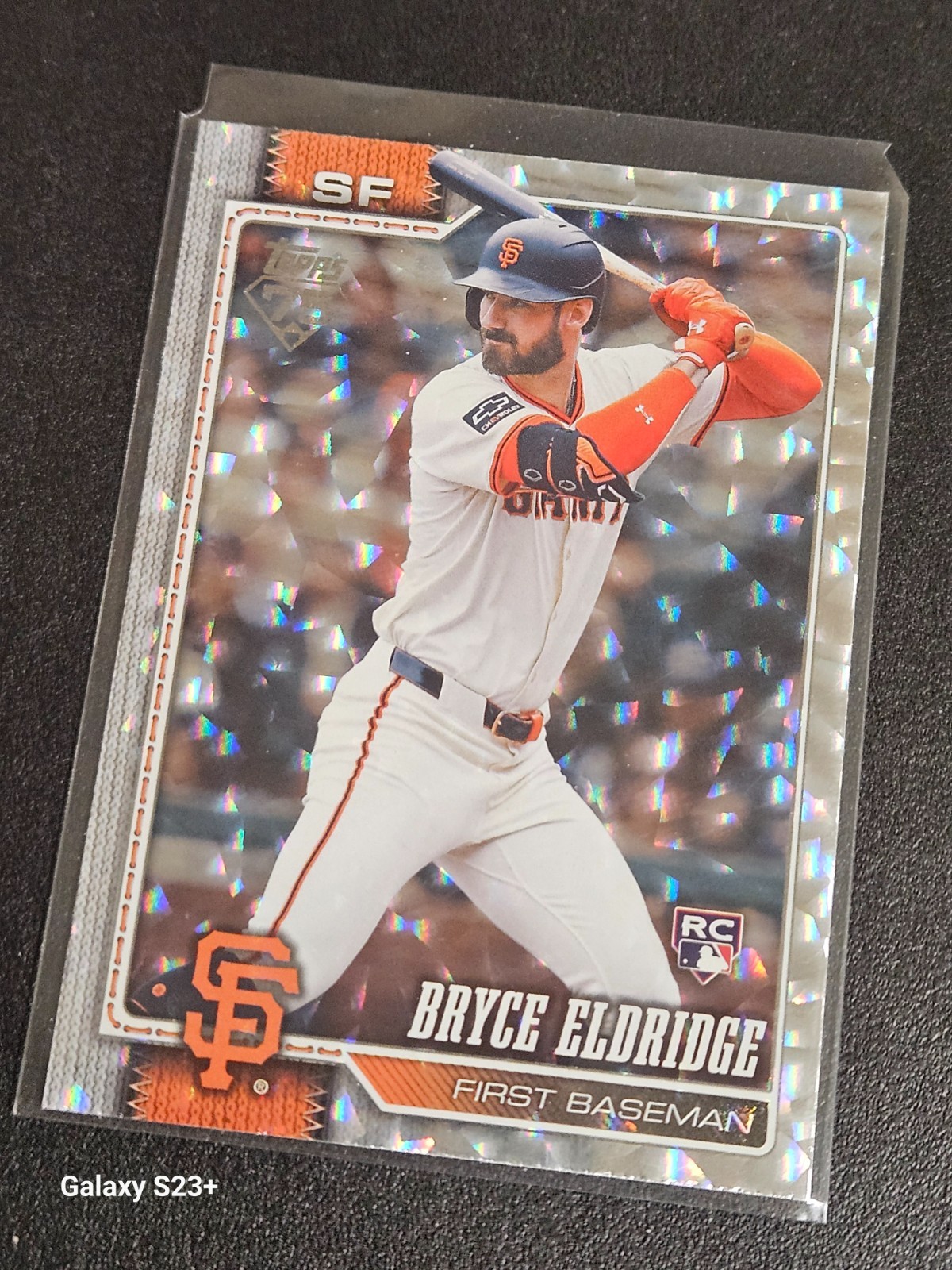 2026 Topps Series 2 Super Box Bryce Eldridge RC Silver Foil Board #406 Giants