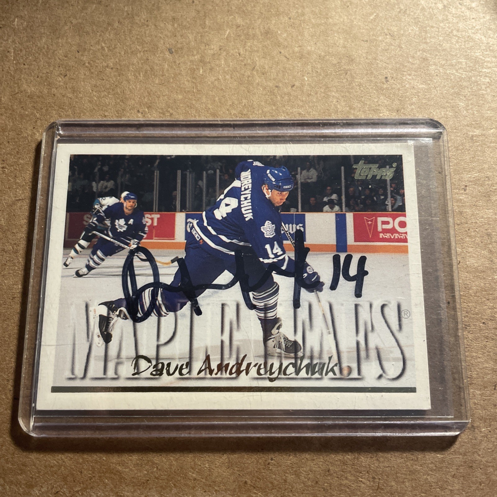 1993 Score Card signed by Mike Gartner…Slot T. Plus others,please choose.