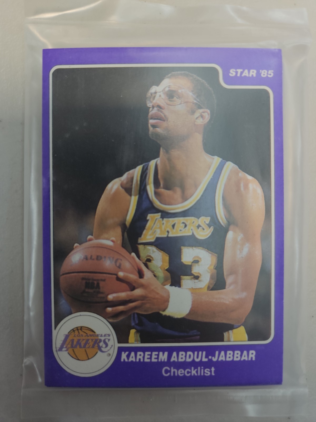 1984-85 Star Kareem Abdul-Jabbar Complete Set Sealed Great Condition