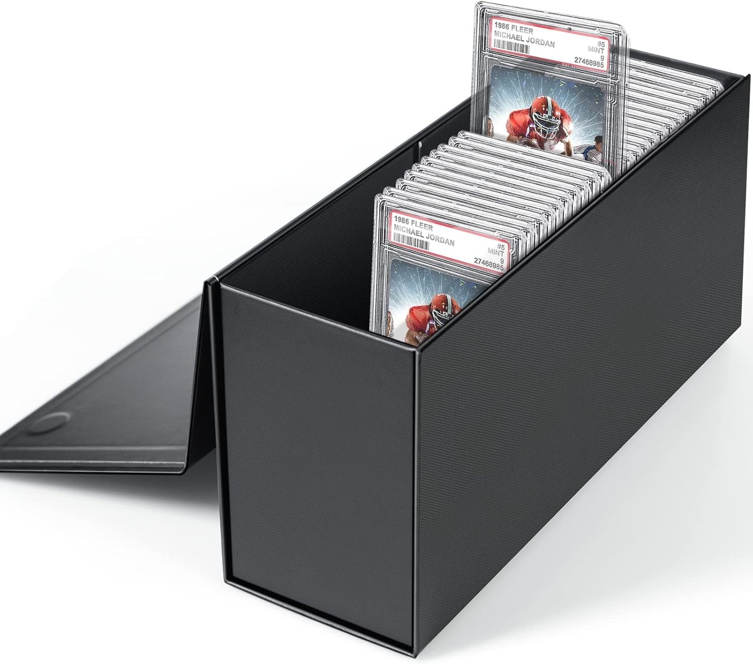 Compatible with PSA Graded Card Storage Box Card Holder Container Slabs Organ…